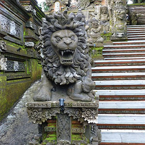 Lion at Ubud, Bali